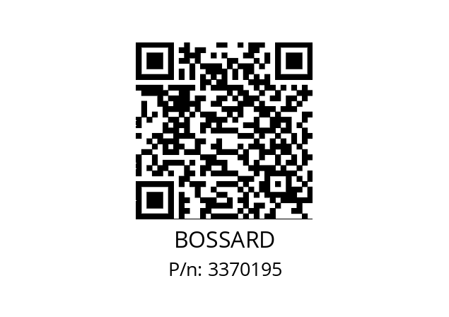   BOSSARD 3370195