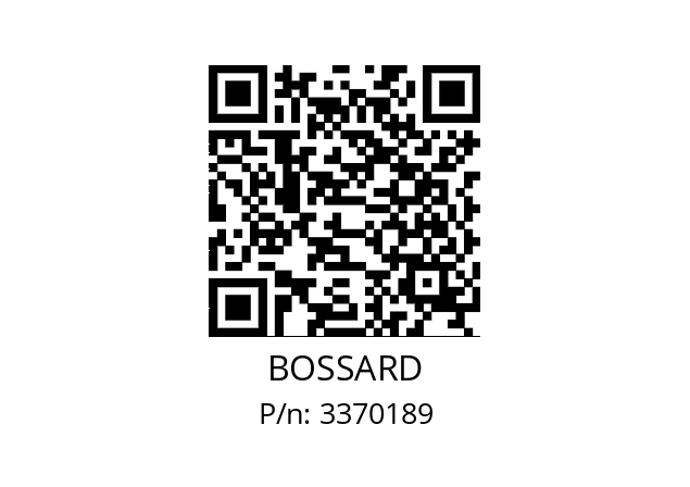   BOSSARD 3370189