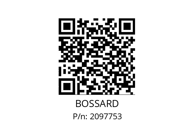   BOSSARD 2097753