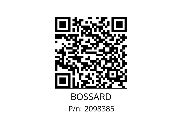   BOSSARD 2098385