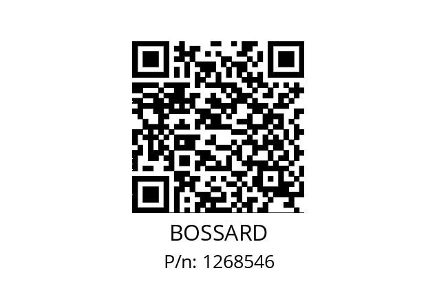   BOSSARD 1268546