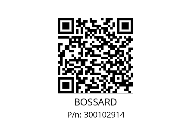   BOSSARD 300102914