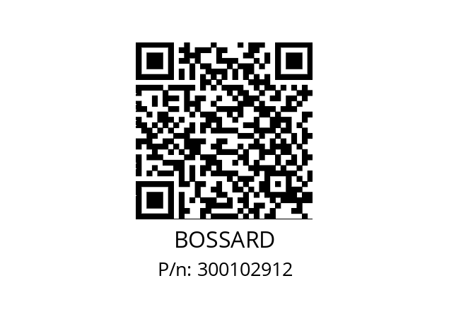   BOSSARD 300102912