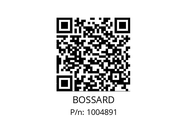   BOSSARD 1004891