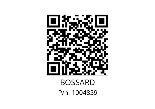   BOSSARD 1004859