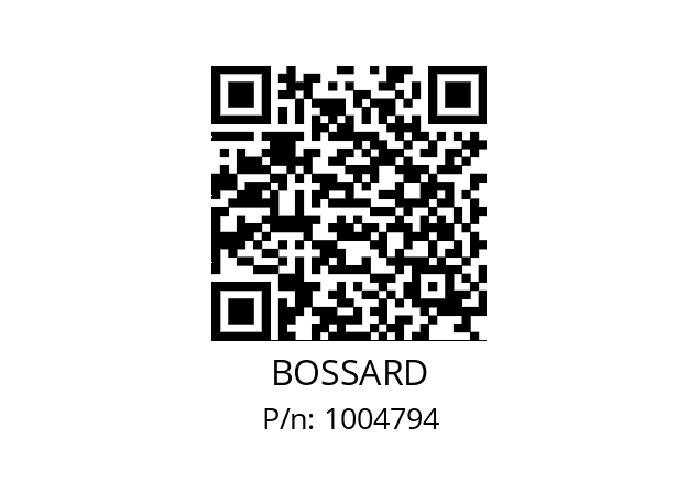   BOSSARD 1004794