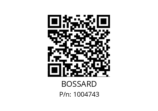   BOSSARD 1004743