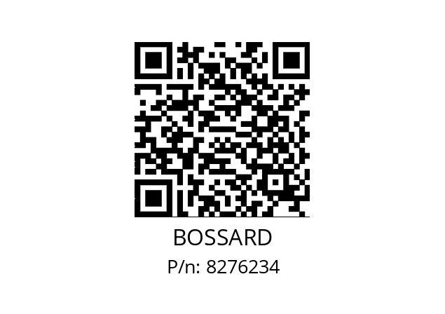   BOSSARD 8276234