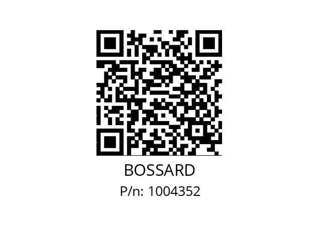   BOSSARD 1004352