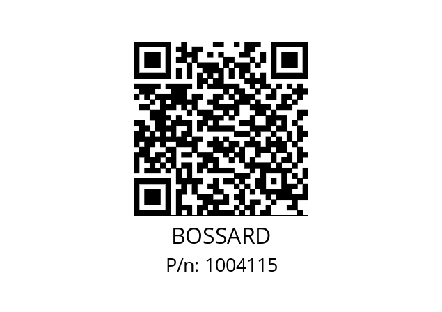   BOSSARD 1004115