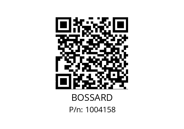   BOSSARD 1004158