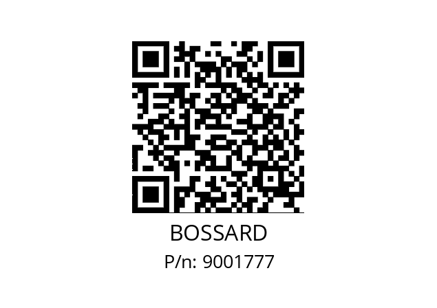   BOSSARD 9001777