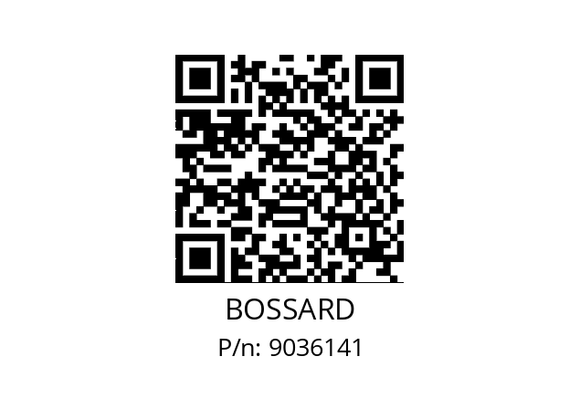   BOSSARD 9036141