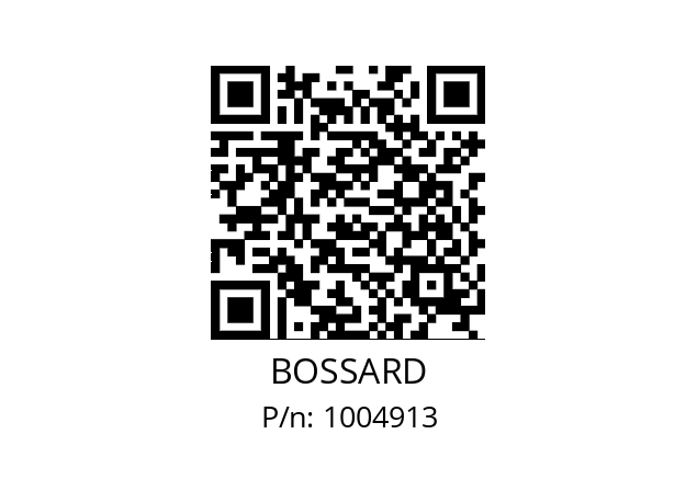   BOSSARD 1004913