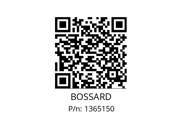   BOSSARD 1365150