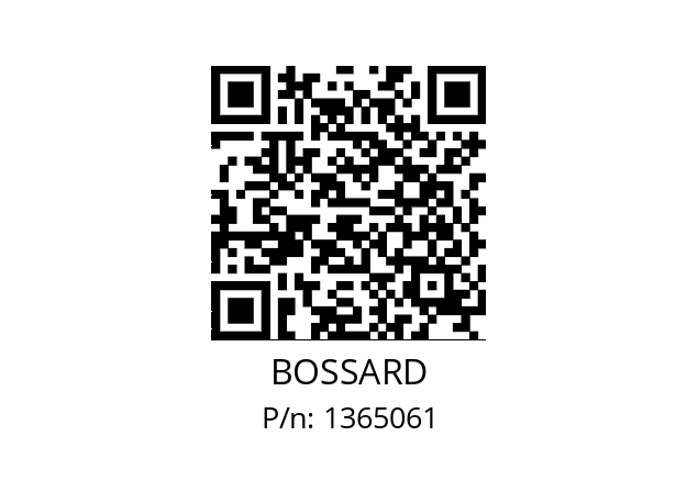   BOSSARD 1365061