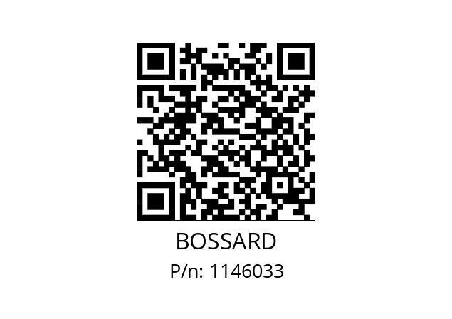   BOSSARD 1146033