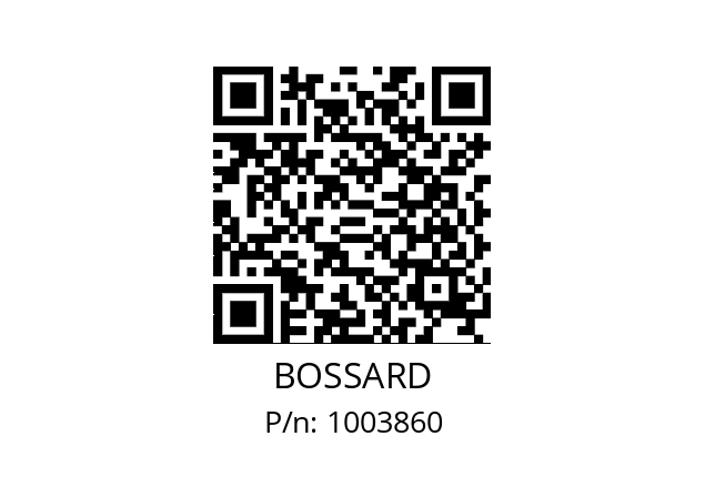   BOSSARD 1003860