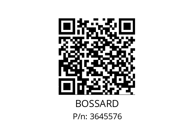   BOSSARD 3645576