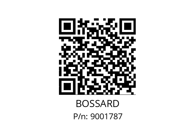   BOSSARD 9001787