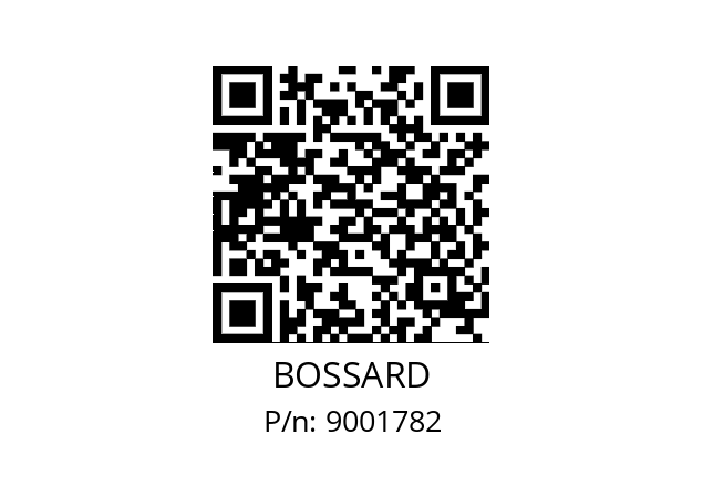   BOSSARD 9001782