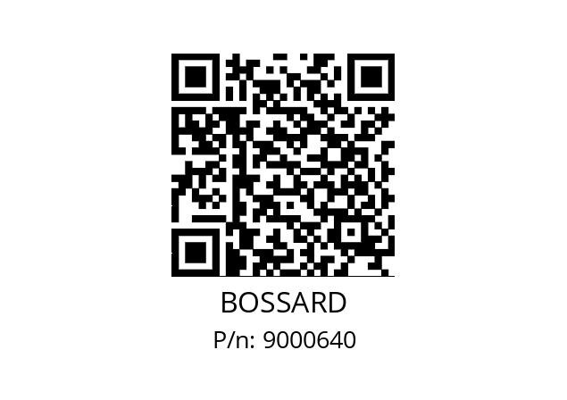   BOSSARD 9000640