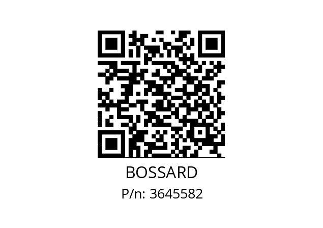   BOSSARD 3645582