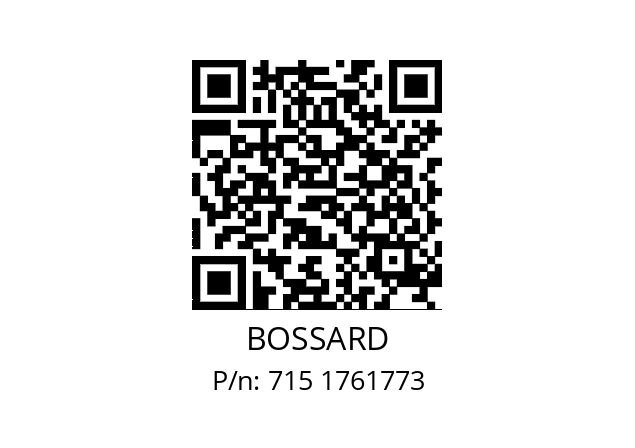   BOSSARD 715 1761773