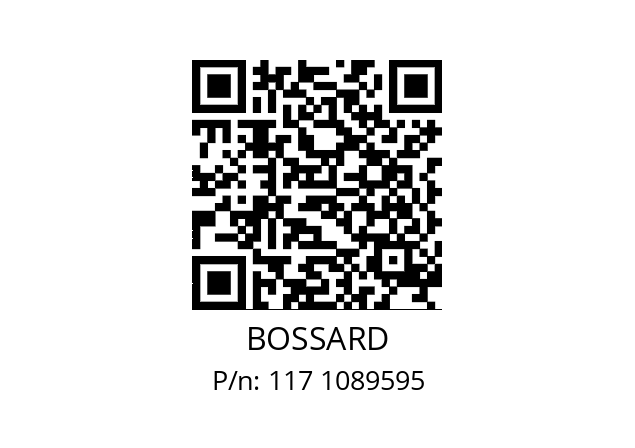   BOSSARD 117 1089595