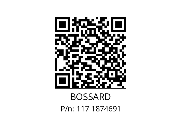   BOSSARD 117 1874691