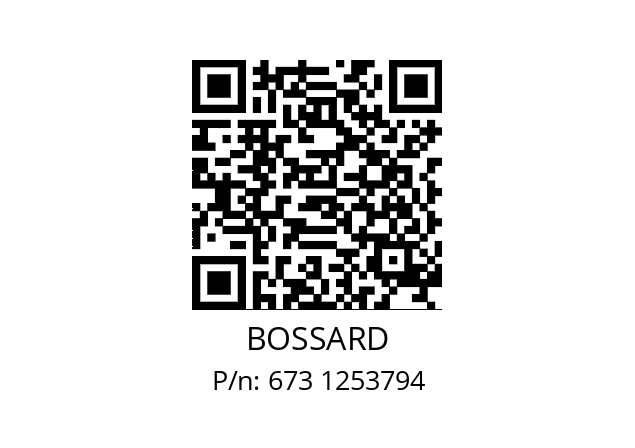   BOSSARD 673 1253794