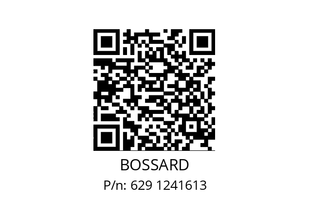   BOSSARD 629 1241613