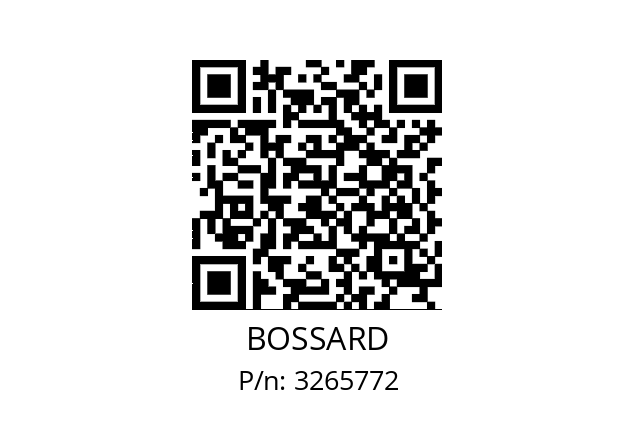   BOSSARD 3265772