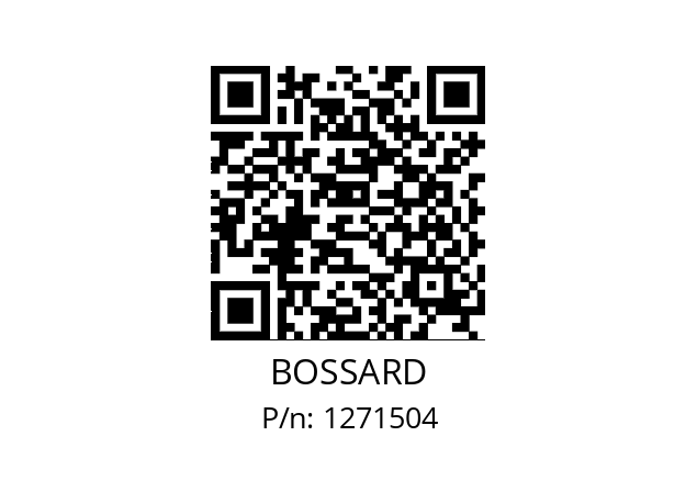   BOSSARD 1271504