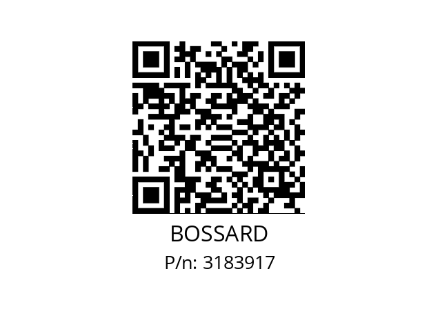   BOSSARD 3183917