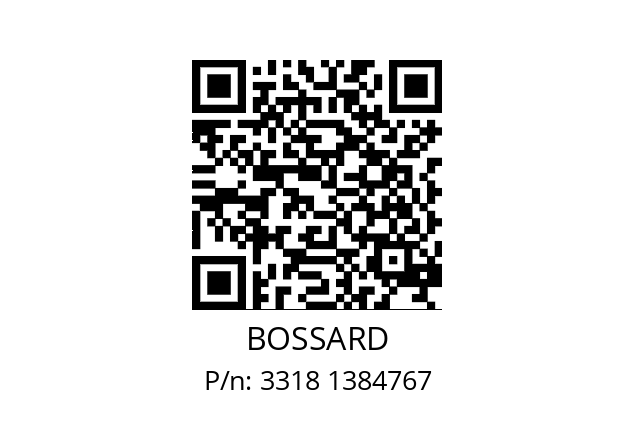   BOSSARD 3318 1384767