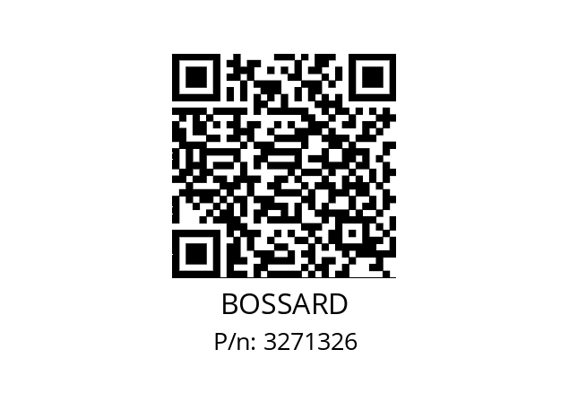   BOSSARD 3271326