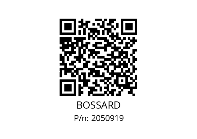   BOSSARD 2050919