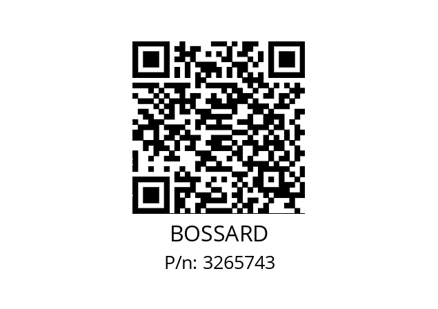   BOSSARD 3265743