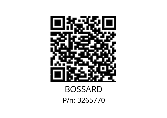   BOSSARD 3265770