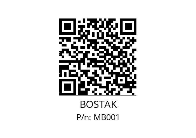   BOSTAK MB001