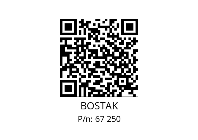   BOSTAK 67 250