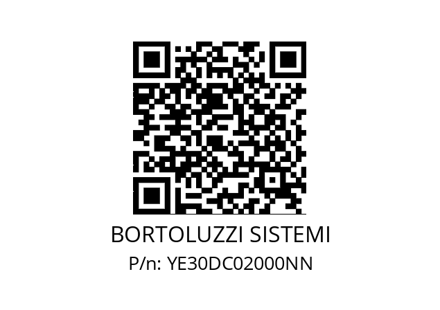   BORTOLUZZI SISTEMI YE30DC02000NN