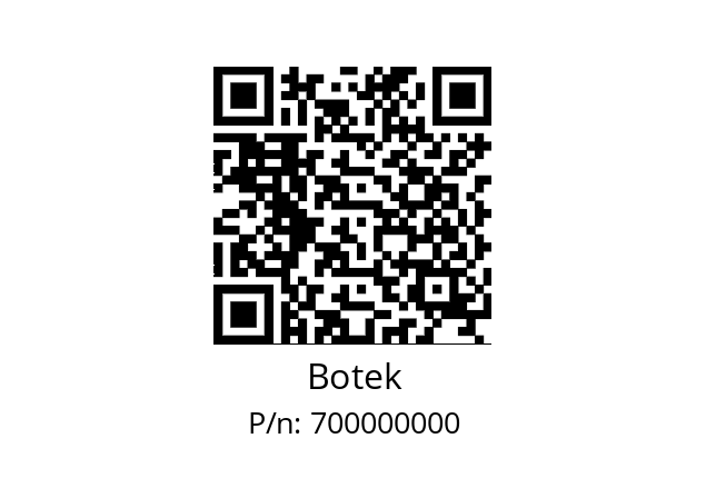   Botek 700000000