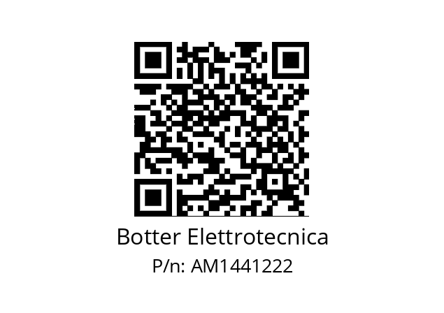   Botter Elettrotecnica AM1441222