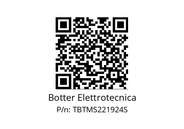   Botter Elettrotecnica TBTMS221924S