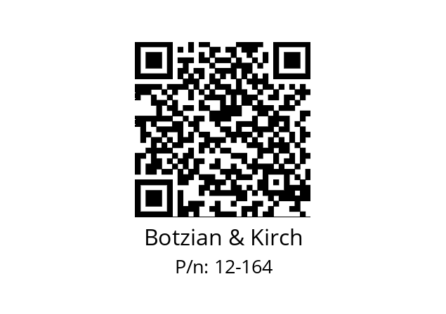   Botzian & Kirch 12-164