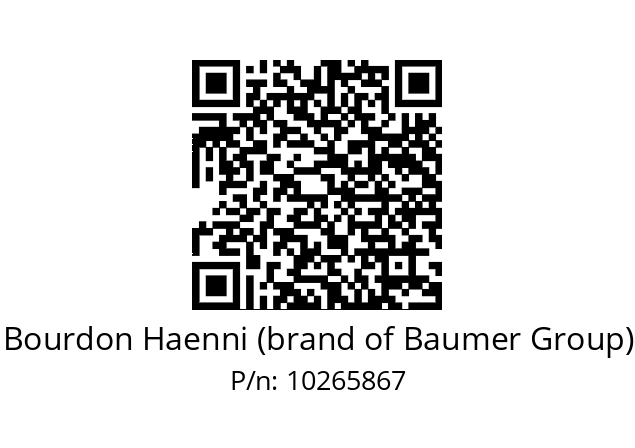   Bourdon Haenni (brand of Baumer Group) 10265867