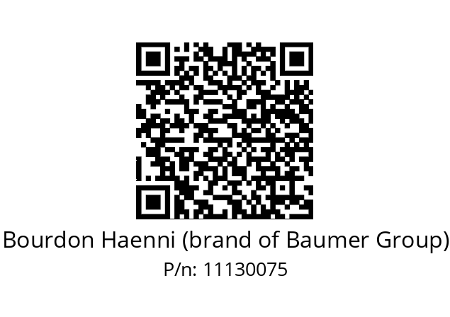   Bourdon Haenni (brand of Baumer Group) 11130075