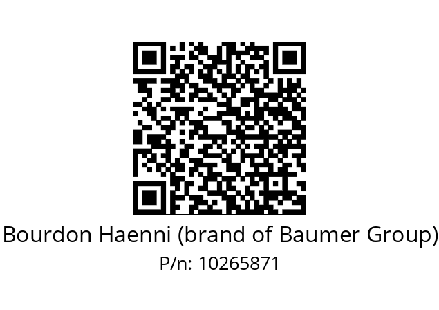   Bourdon Haenni (brand of Baumer Group) 10265871